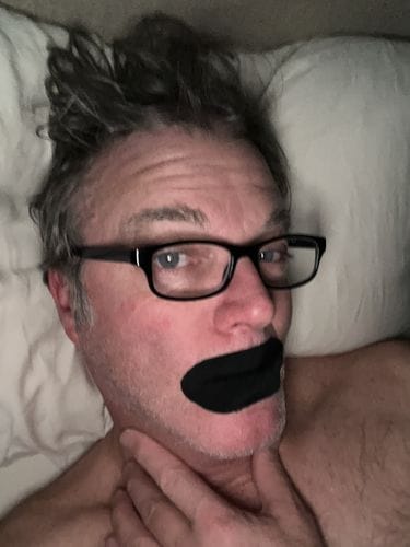 Customer photo review of Mouth Tape customer review