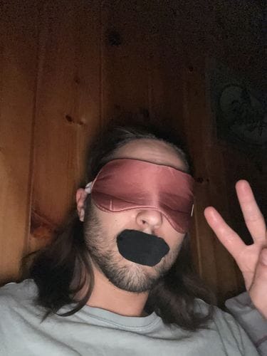 Customer photo review of Mouth Tape customer review
