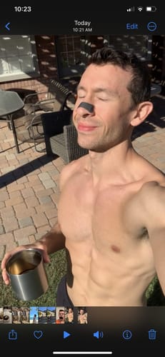Customer photo review of Nose Strips customer review