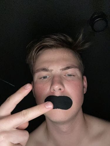 Customer photo review of Mouth Tape customer review