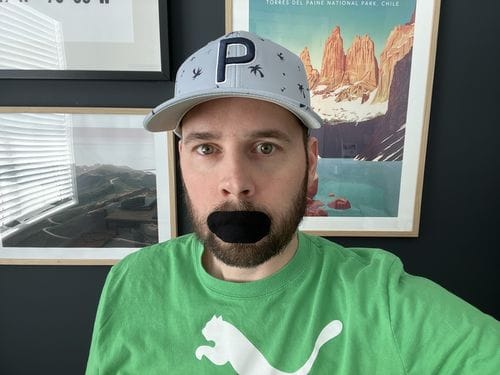 Customer photo review of Mouth Tape customer review