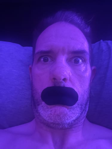 Customer photo review of Mouth Tape customer review