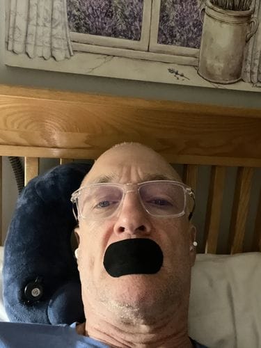 Customer photo review of Mouth Tape customer review