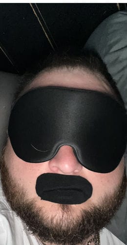 Customer photo review of Mouth Tape customer review